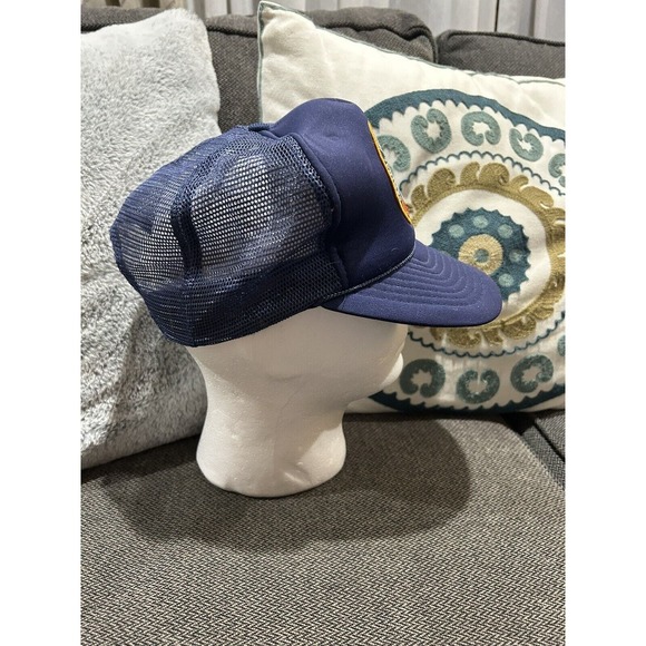 Vintage Central Intelligence Agency San Sun Foam Mesh Trucker Hat Snapback NWOT - Picture 5 of 9